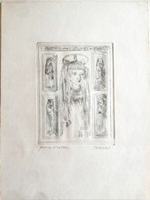 MANLIO BACOSI  incisione prova