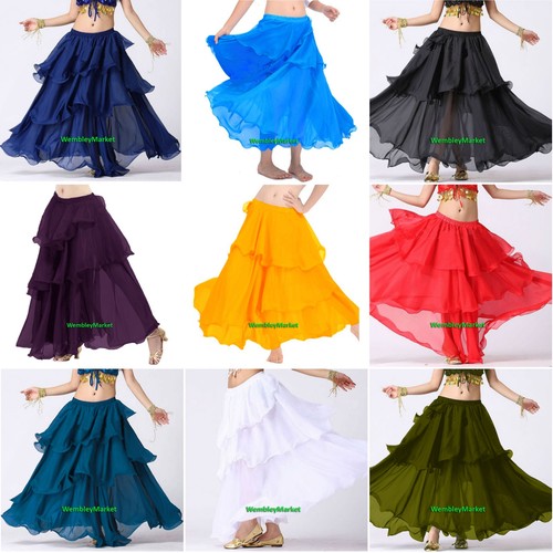 Gonne spirale chiffon - a,