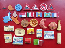 Lotto 29 Gommine Mulino Bianco anni 80 Vintage eraser