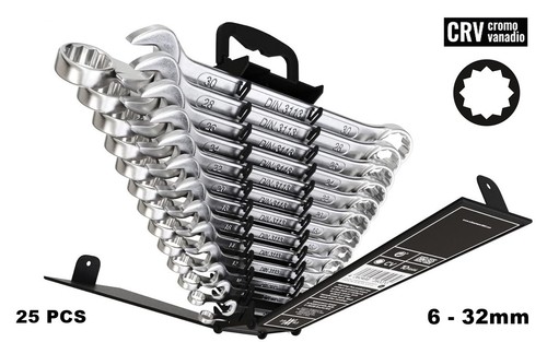 Set chiavi combinate - combinate, 24