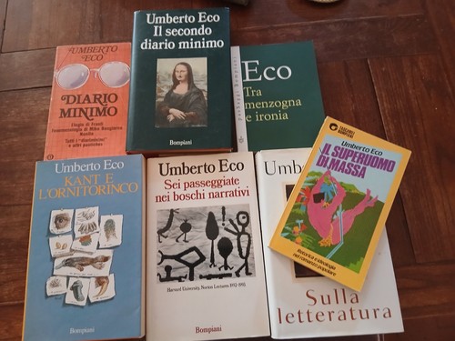 Lotto libri umberto - libri, eco