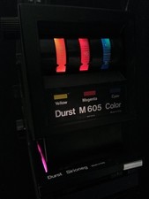 Ingranditore Durst m605 Color con 3 obiettivi e mascherine.Pronto per stampare 