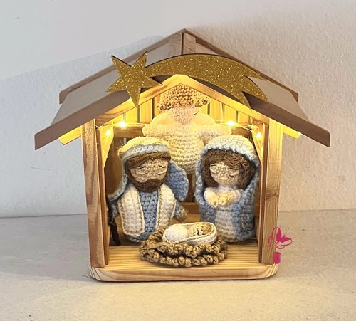 Presepe uncinetto natività - presepe,