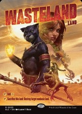 1x NM Wasteland MTG Secret