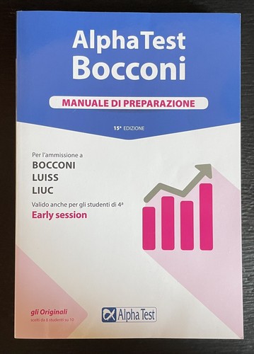 Alpha test bocconi - alpha, manuale