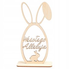 Uovo di Pasqua con l'augurio "Happy Hallelujah