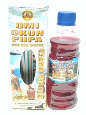 Autentica acqua di mare rosso