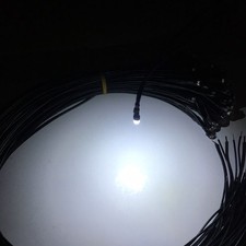 (5) Lampade a filo bianco