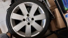 CERCHI IN LEGA FORD FIESTA 16" GOMMATI leggi descrizione 
