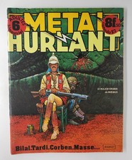 Metal Hurlant #6 FN Moebius