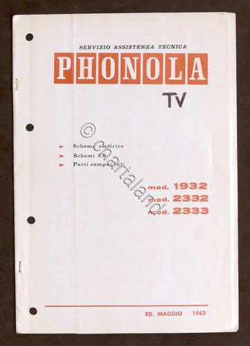 Radiotecnica phonola - radiotecnica,