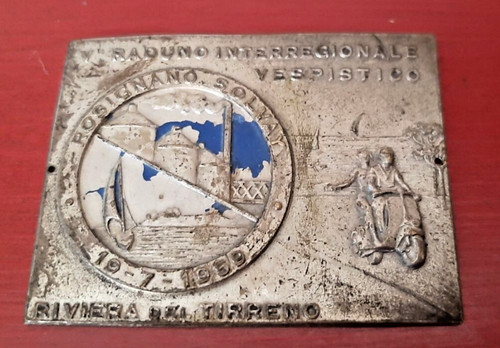 Placca badge vespa 1959 - badge,