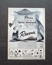 K004 - Advertising Pubblicità - 1963 - REXONA IL NUOVO SAPONE DEODORANTE