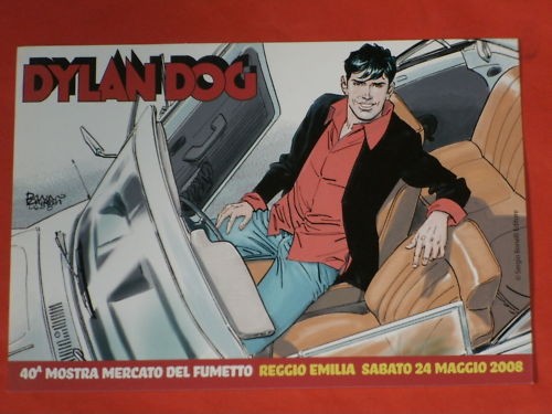 Cartolina dylan dog - dylan, -da