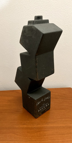 Ceramica artista bottiglia - ceramica, d'artista-bottiglia