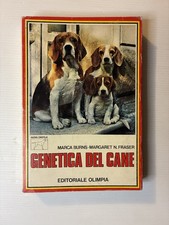 Genetica del cane Burns Fraser Editoriale Olimpia Ottime condizioni