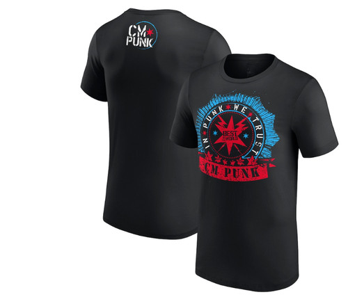 Maglietta nera punk - nera,