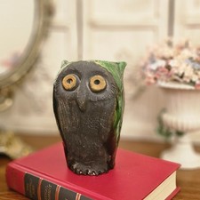 Midcentury Italian Ceramic Owl