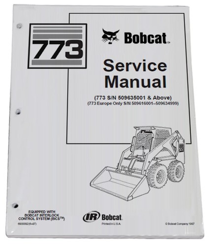 Bobcat 773 skid steer loader - 773,