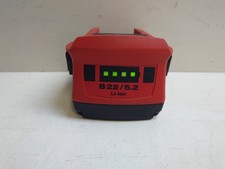 Batteria originale Hilti B22 5,2 Ah agli ioni di litio 22 V