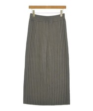 Maxi gonna grigia da donna Uncrave misto lana taglia 2 usata elegante