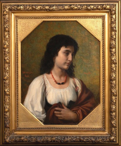 Grande ritratto xix secolo - grande,