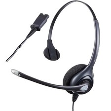 Plantronics Supraplus Hw351/a Cuffie Monaurali Mono Cuffia Ip Poe Ricondizionato
