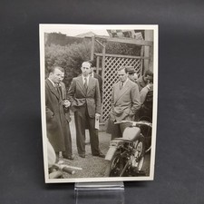 Fotografia di motociclismo datata 1948 possibile MV Agusta 125 cc