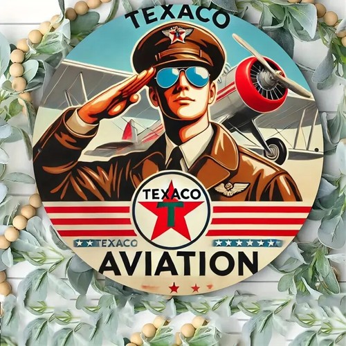 Insegna texaco aviation - texaco,