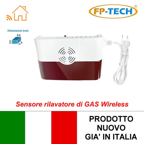 Rilevatore sensore gas metano - rilevatore,