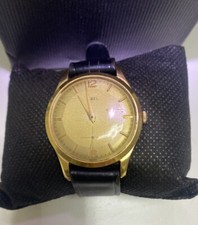 Ebel gold men orologio clok vintage gold swiss made