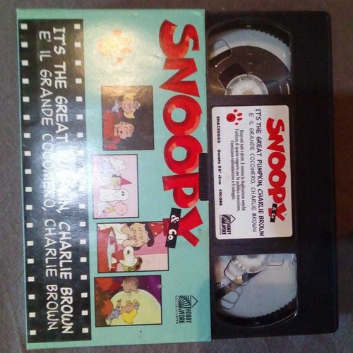 Vhs snoopy e il - vhs,