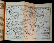 1786 Original Geographical Map HISPANIA (SPAGNA) ANTIQUA. CHRISTOPHORI CELLARIUS