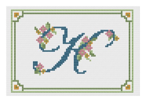 Kit schema ricamo a punto - schema,
