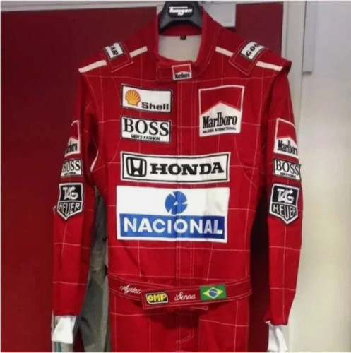Tuta corsa senna 1991 - tuta,