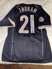 MAGLIA JUVENTUS MATCH WORN THURAM 2004/2005 SHIRT PARMA FRANCE MAILLOT CAMISETA