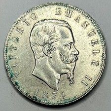 ITALY - ITALIE 5 Lire Vittorio