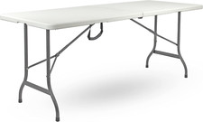 - Tavolo Pieghevole Da Giardino Perfetto Come Tavolo Da Campeggio, Da Buffet, Da