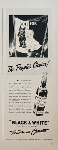 1940 black white scotch - black,