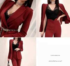 Tailleur completo donna rosso