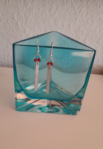 Orecchini argento colori perle