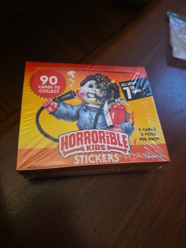Garbage pail kids horrible - pail,