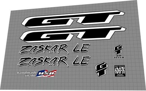 Set decalcomanie zaskar le - set, gt