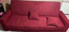 divano 3 posti apribile bordeaux 