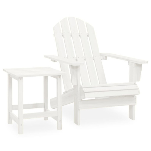 Sedia tavolino adirondack - sedia,