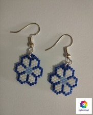 Orecchini fiore fatti a - orecchini,