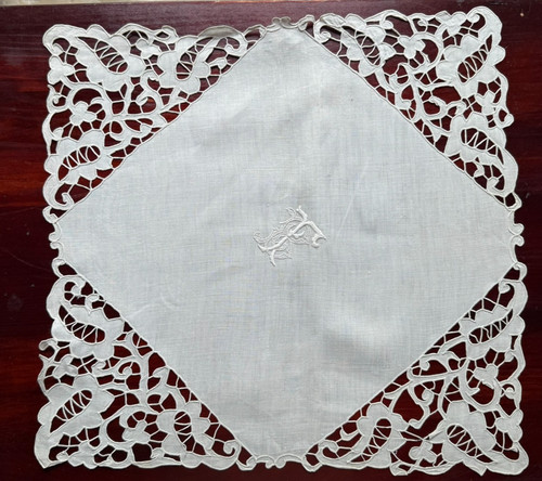 Pizzo antico ricamo - antico,