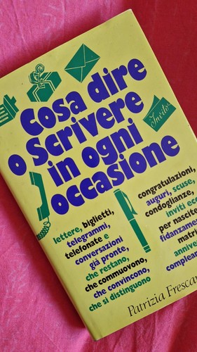 Libro cosa dire - dire, scrivere