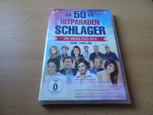 Dvd box hitparaden schlager - dvd,