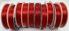 Pacchetto nastro raso rosso